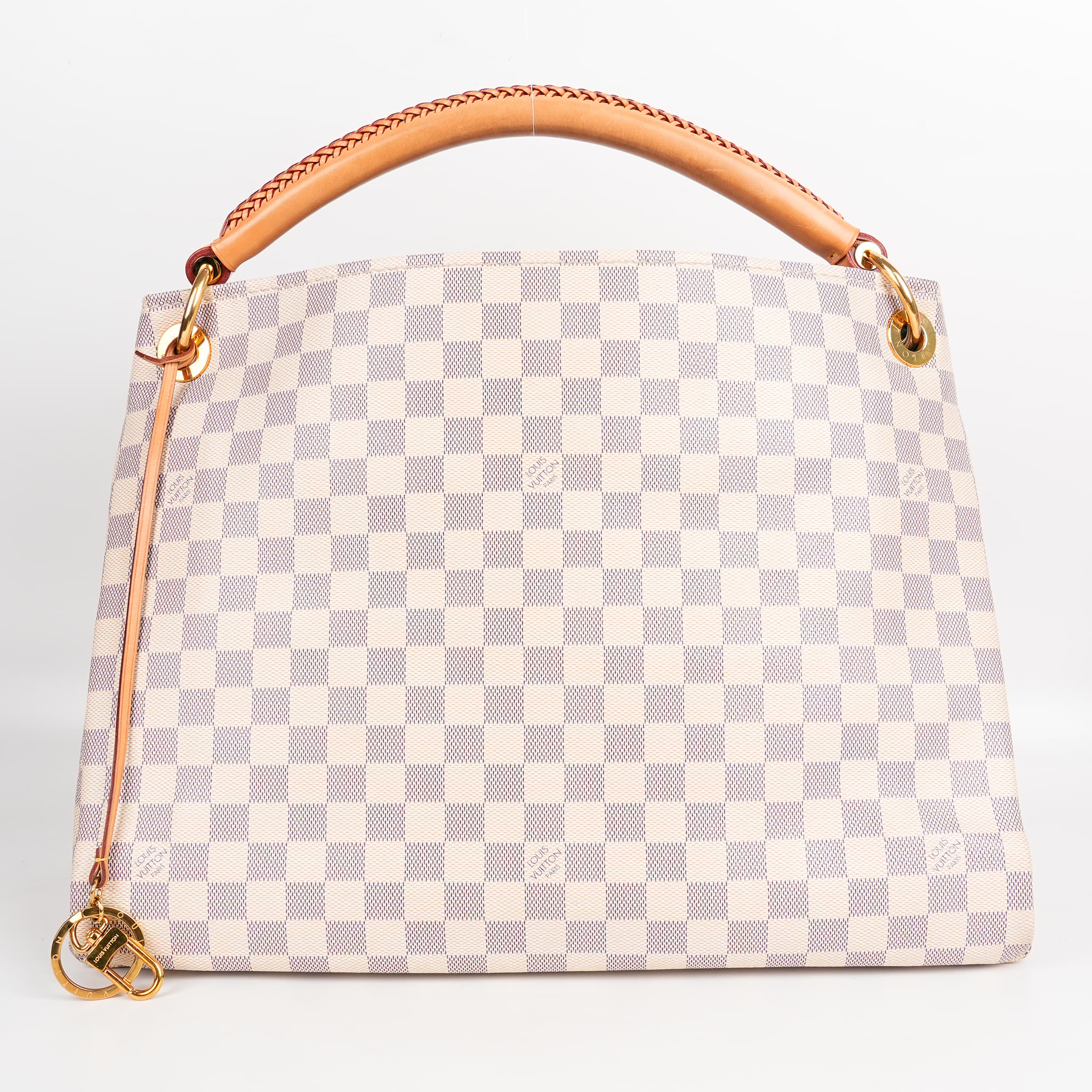 Louis Vuitton Damier Azur Artsy MM Shoulder Bag