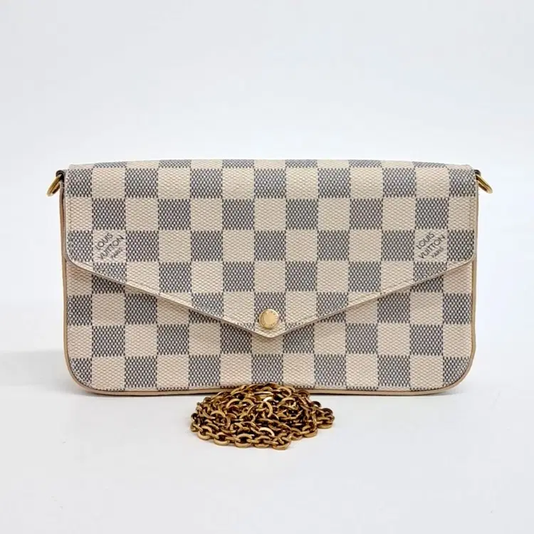 Louis Vuitton Azur Pochette Felicie N63106-Hover-Image