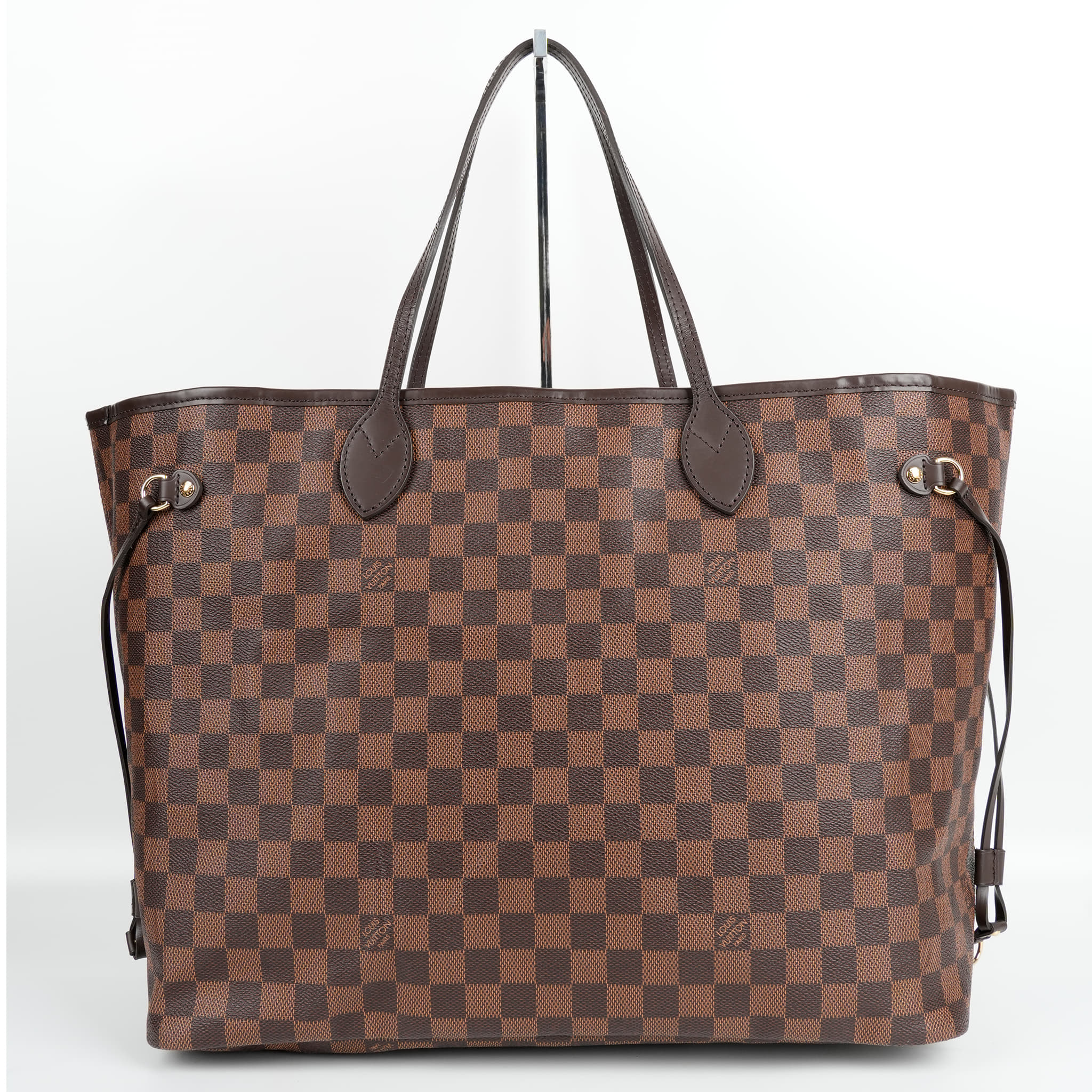 Louis Vuitton Damier Ebene Neverfull GM Shoulder Bag