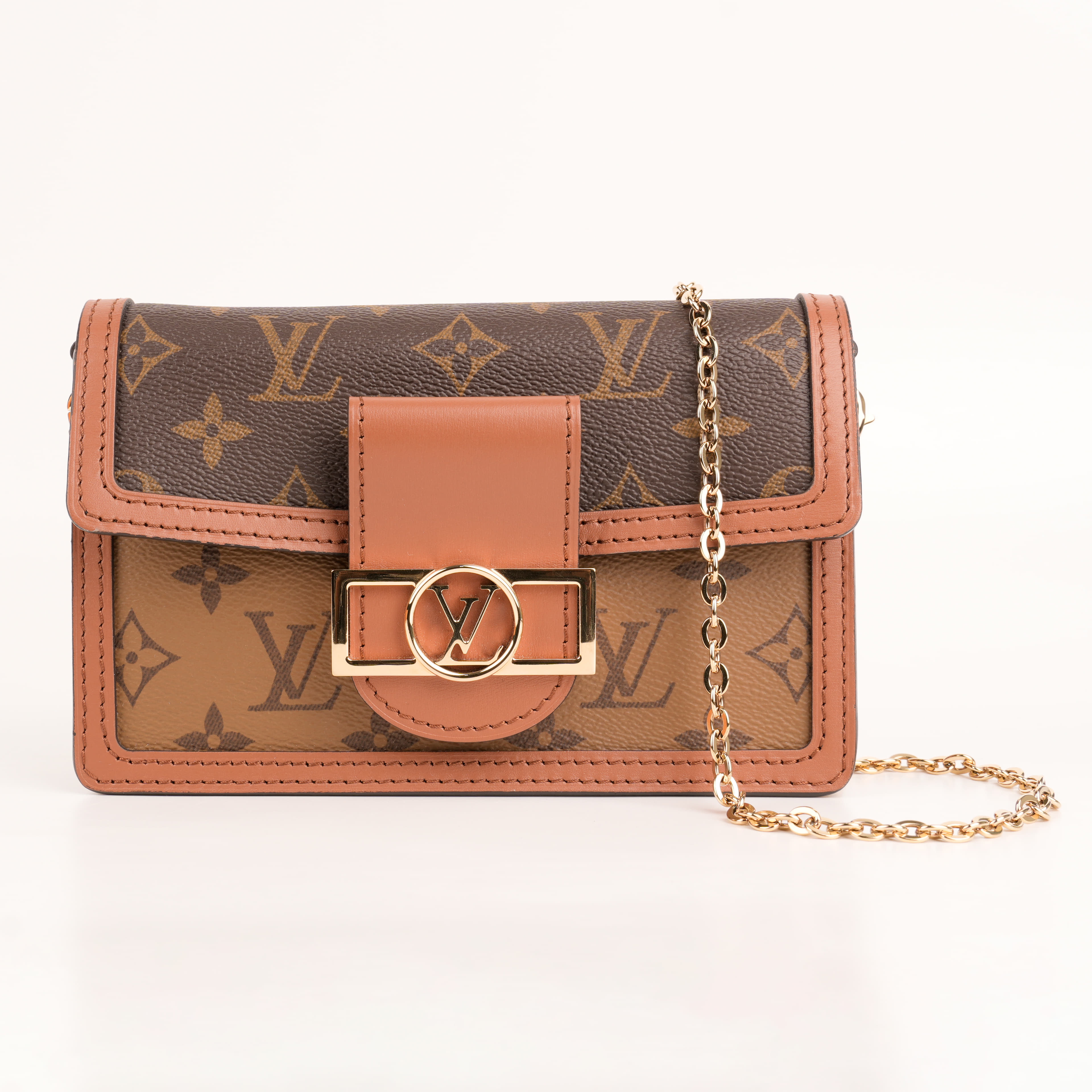 Louis Vuitton Dauphine Chain Wallet