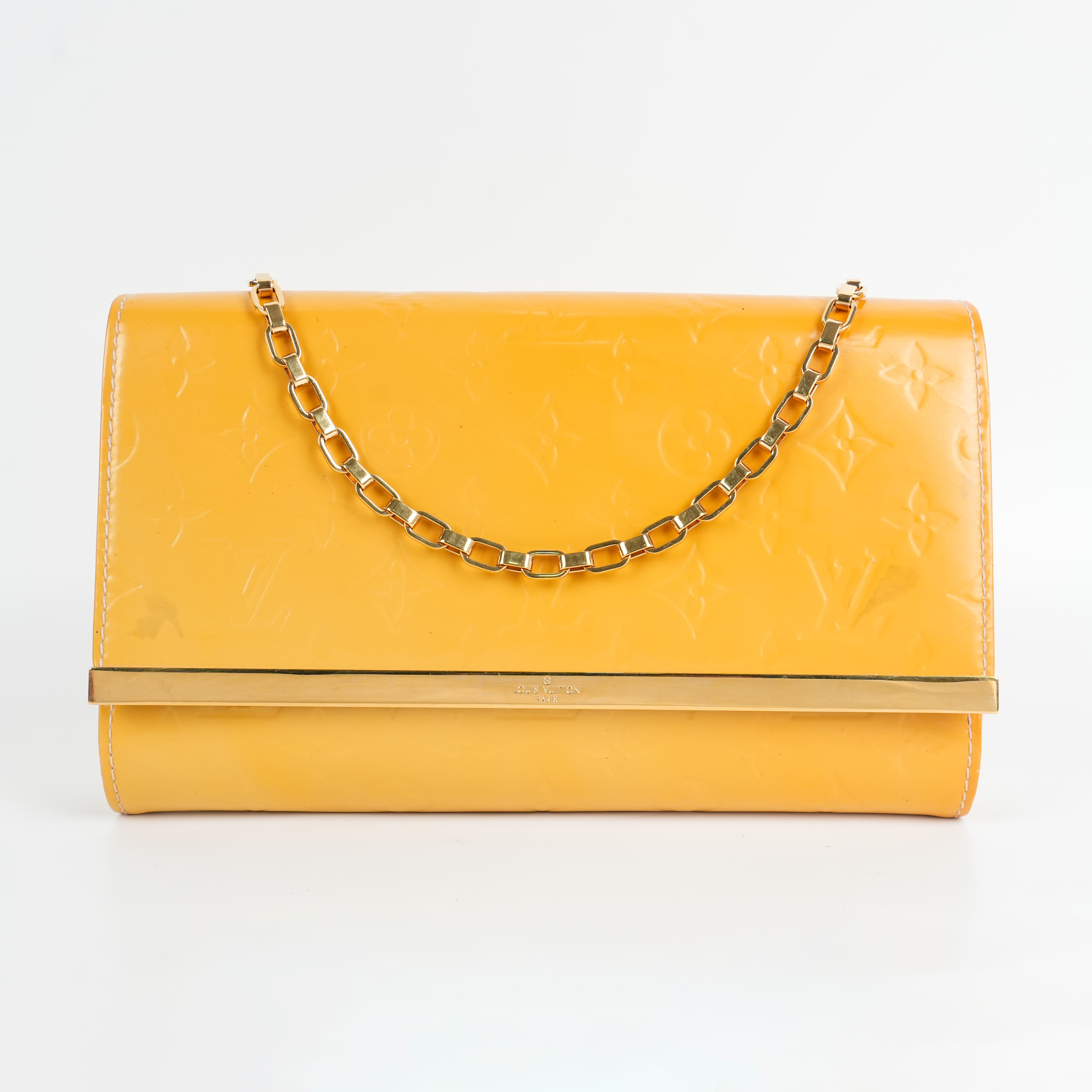 Louis Vuitton Monogram Vernis Ana Clutch Bag