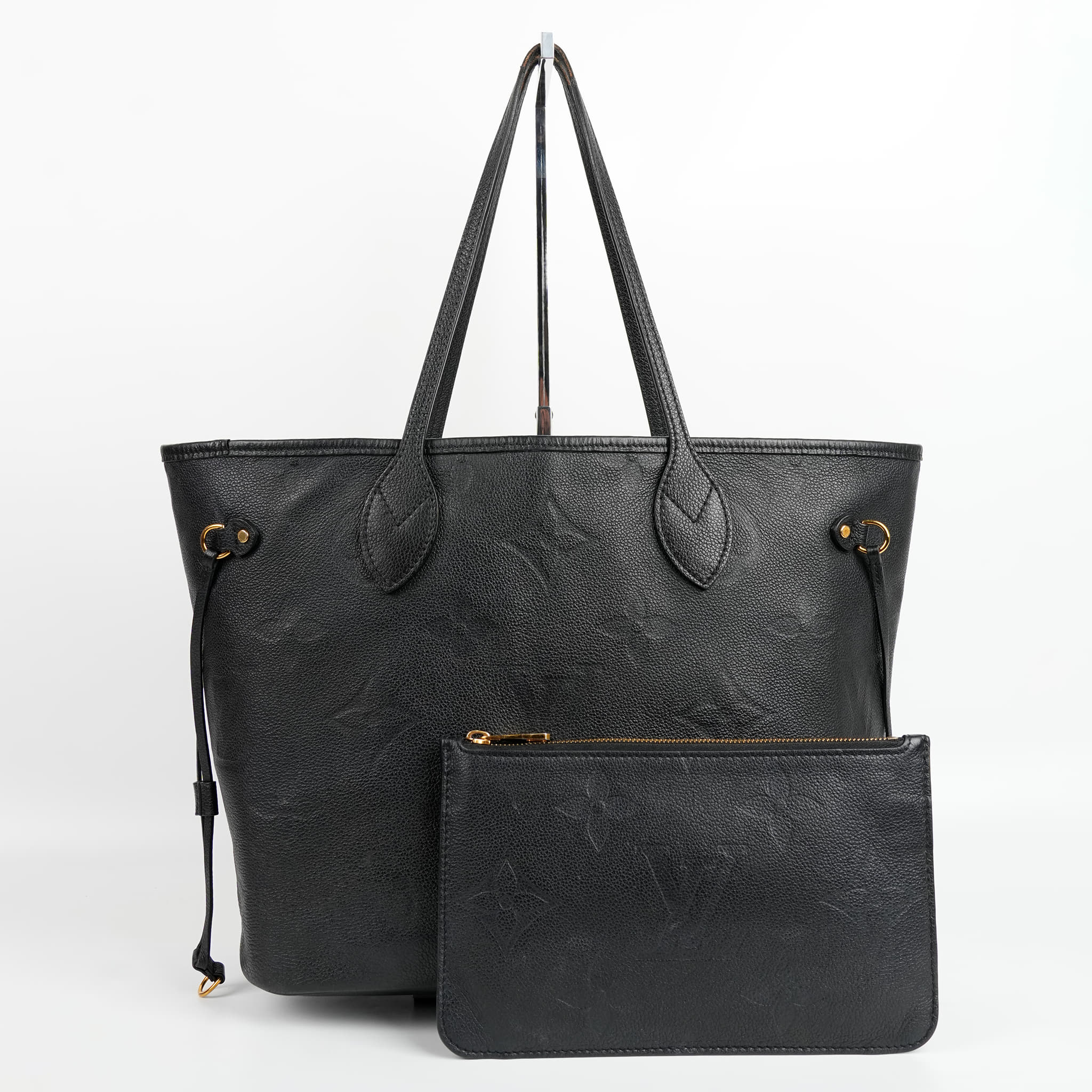 Louis Vuitton Monogram Empreinte Neverfull MM Shoulder Bag