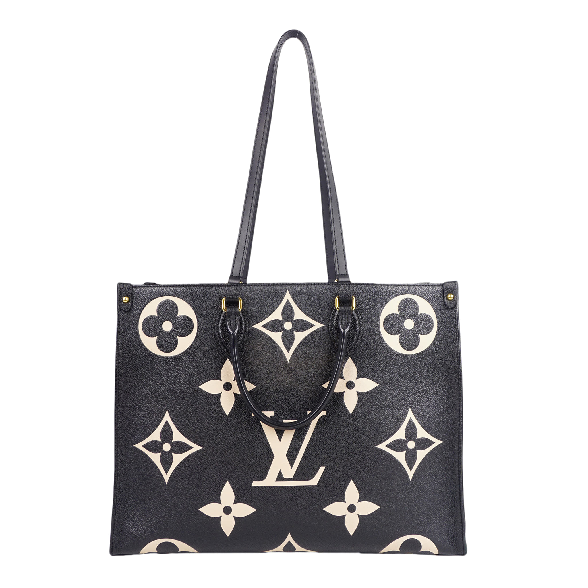 Louis Vuitton Onthego MM Bicolor Monogram Empreinte Leather