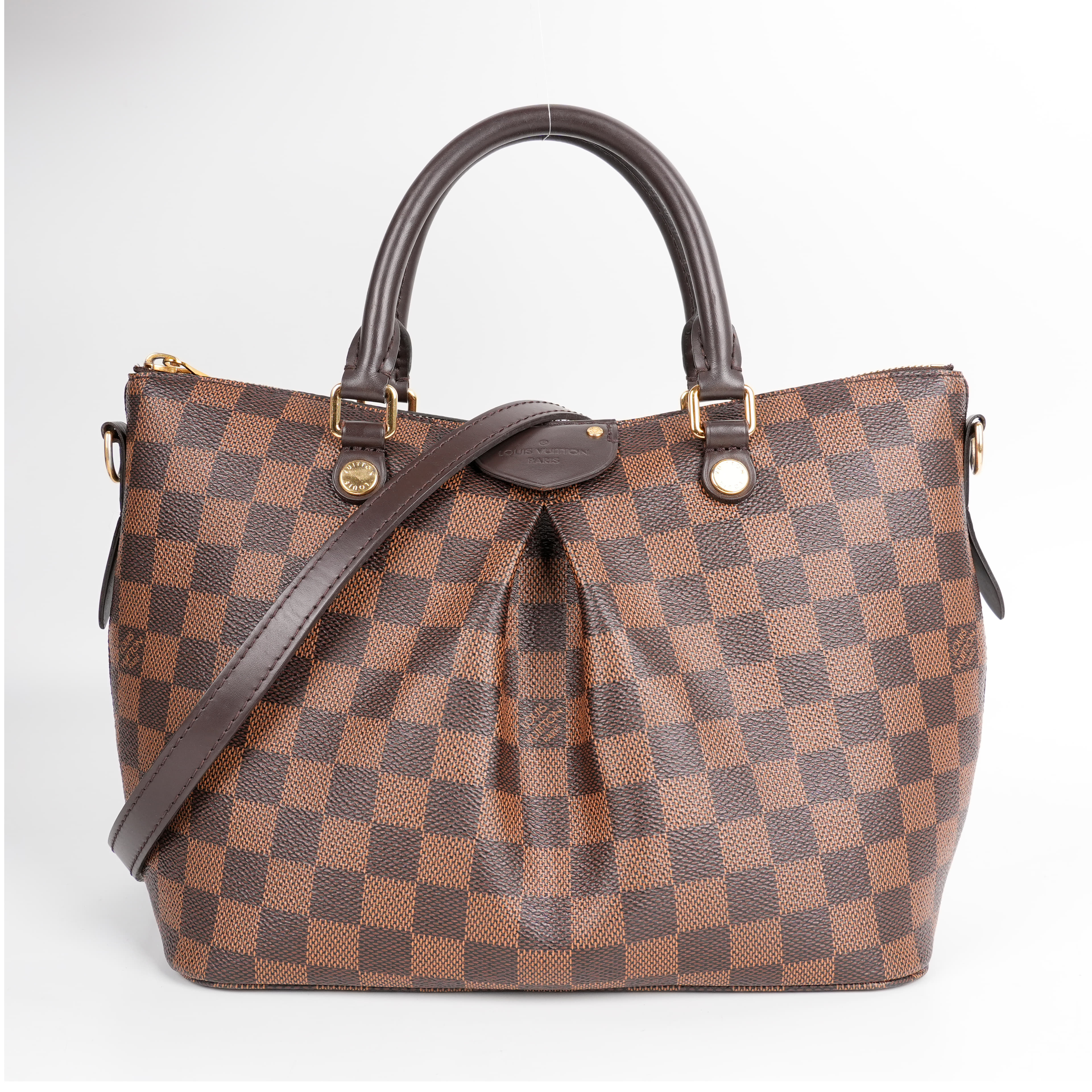 Louis Vuitton Siena PM Damier Ebène Handbag