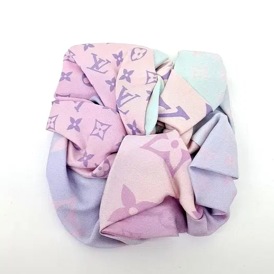 Louis Vuitton silk scrunchie