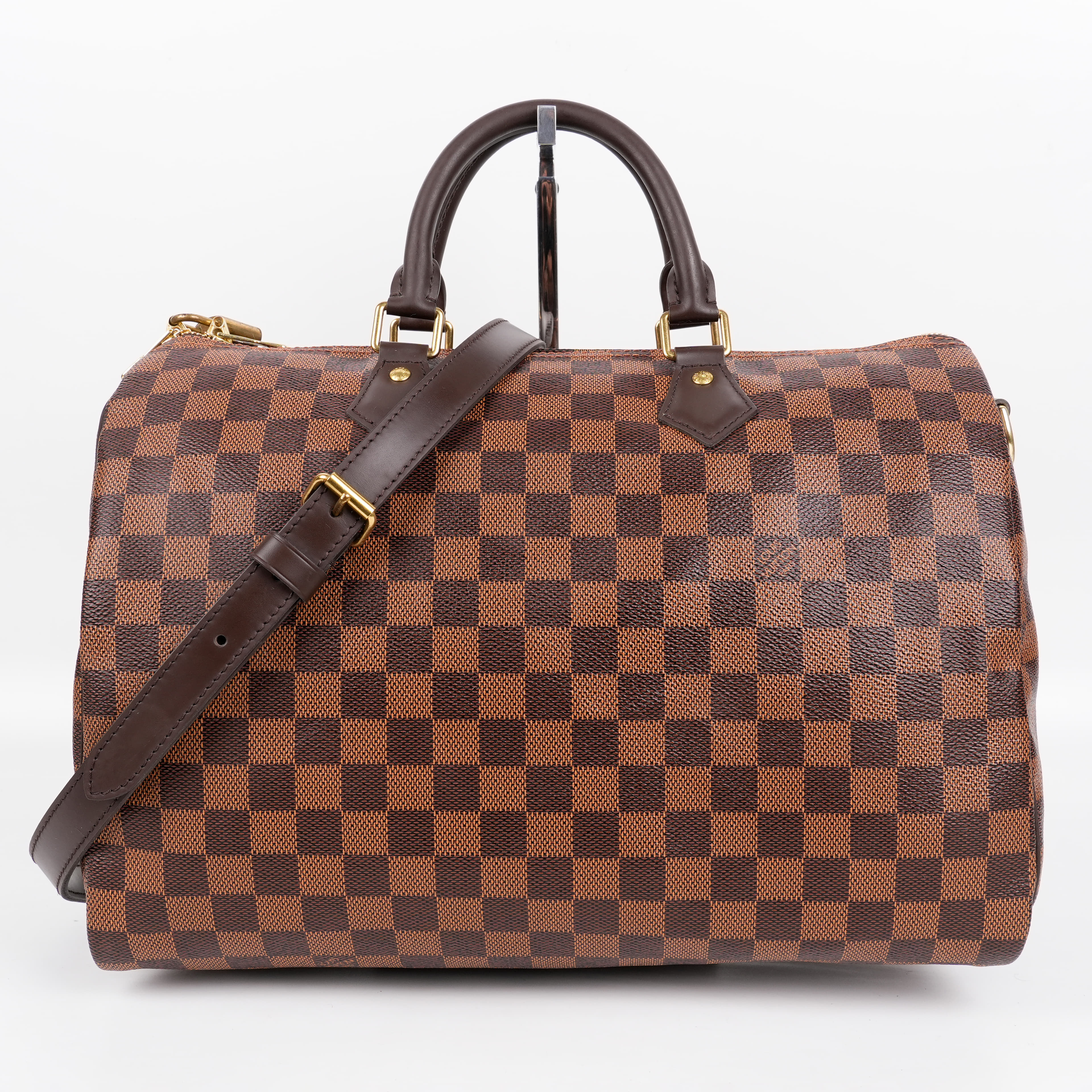 Louis Vuitton Damier Ebene Speedy 35 Handbag