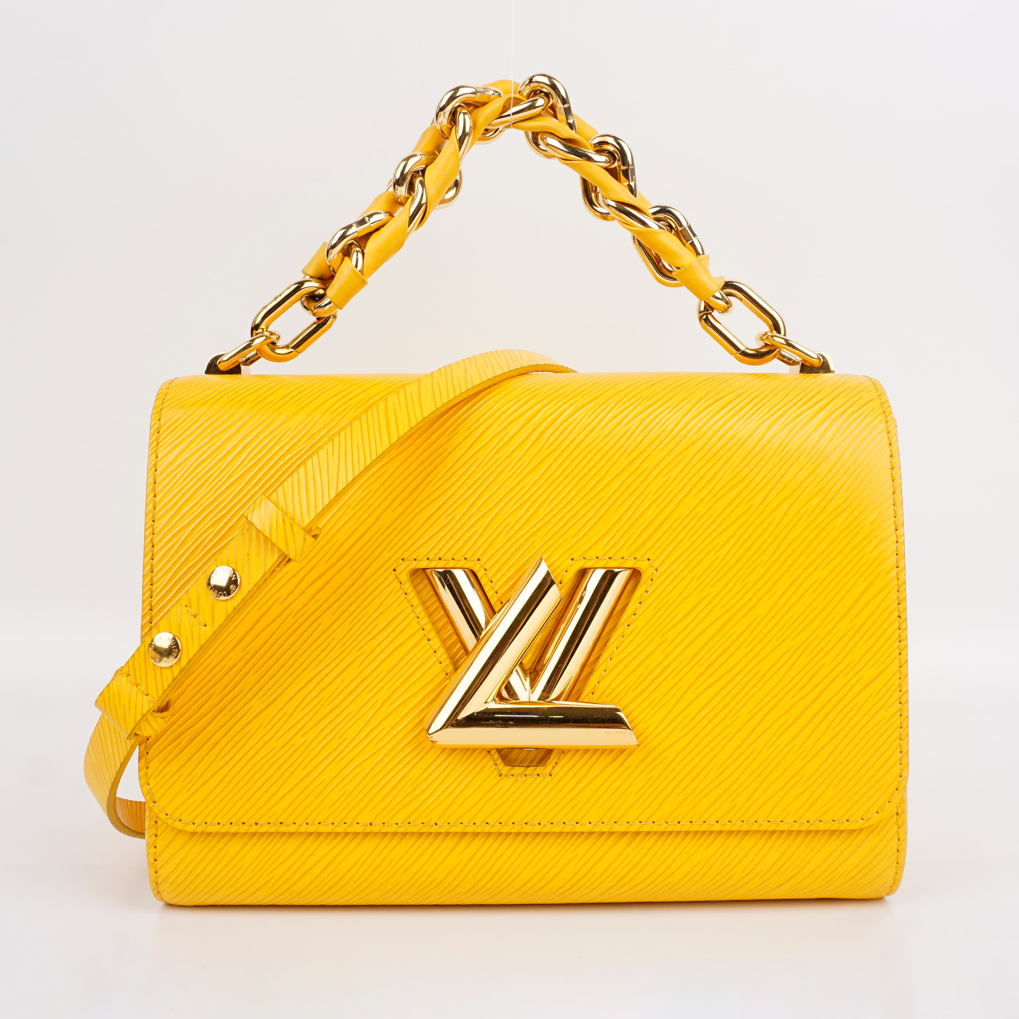 Louis Vuitton Twist MM Handbag In Epi Leather