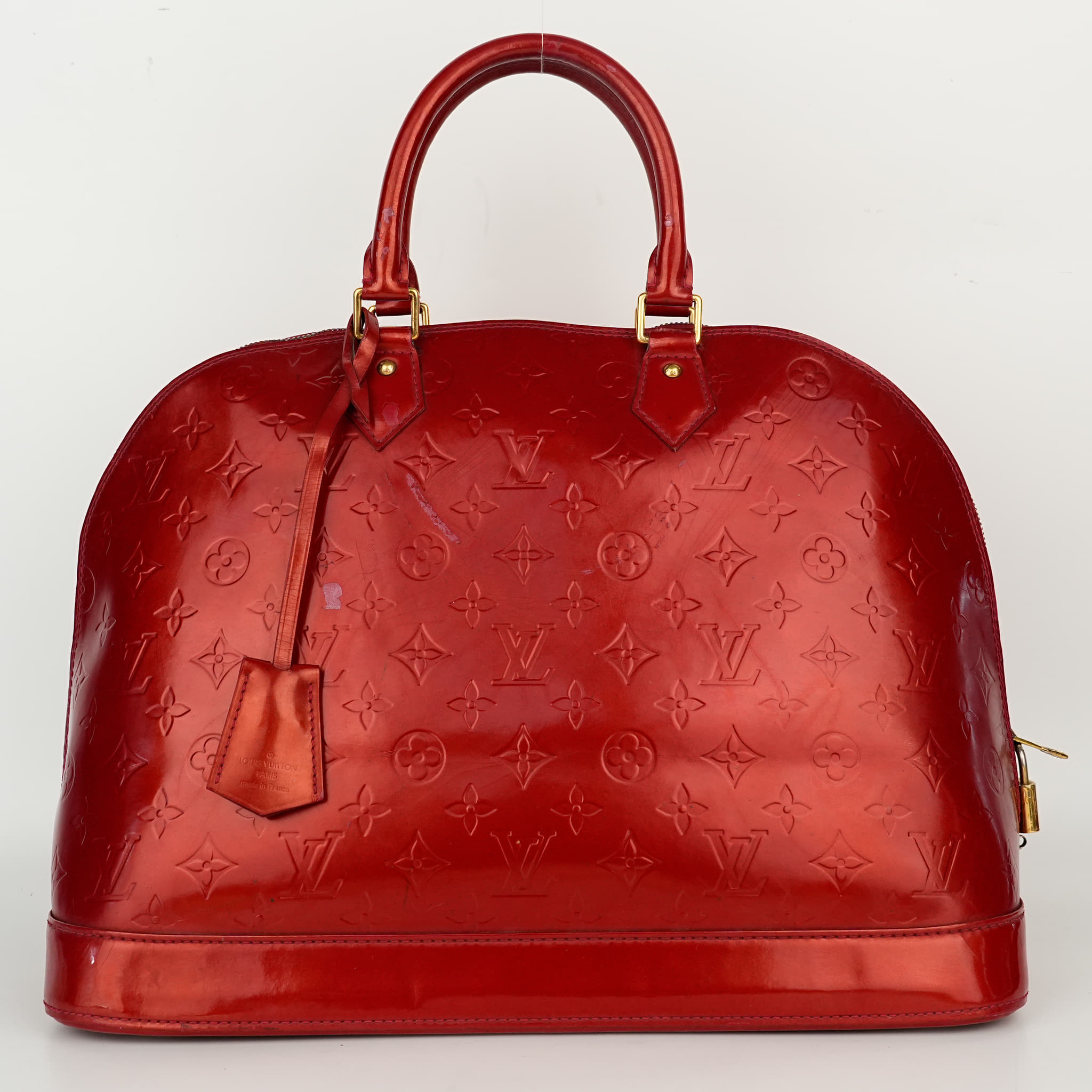 Louis Vuitton Vernis Alma MM Bag