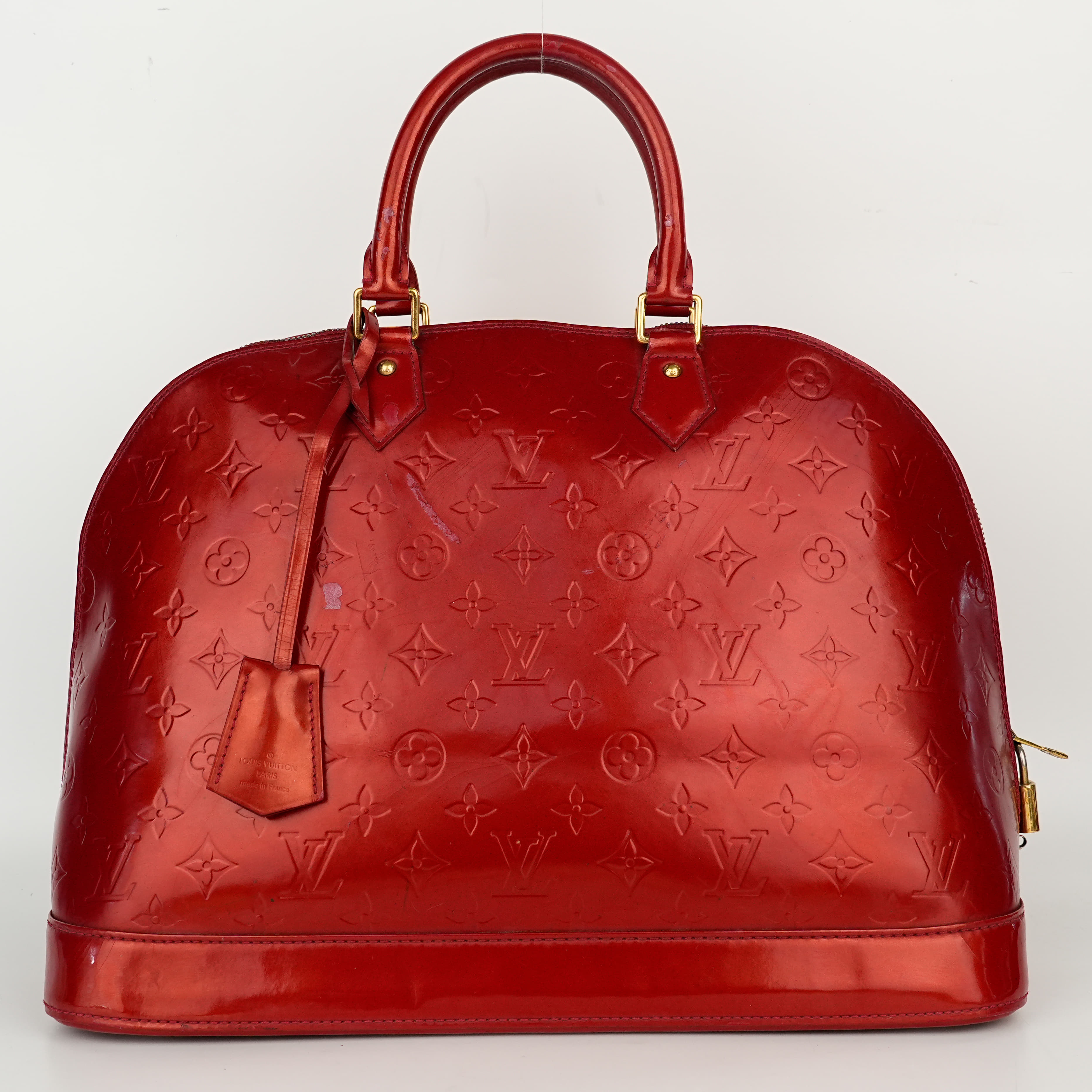 Louis Vuitton Vernis Alma MM Bag
