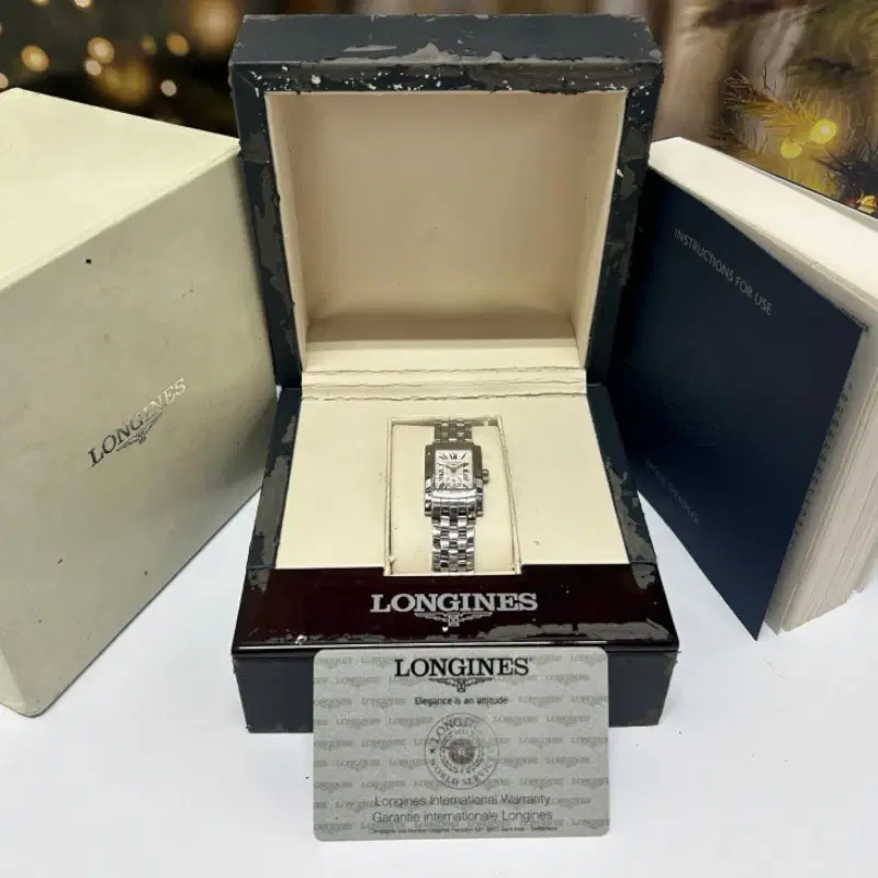 Longines DolceVita 20MM Steel Quartz Watch