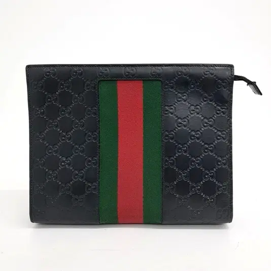 Gucci Shima Line Web Pouch (475316)-Hover-Image