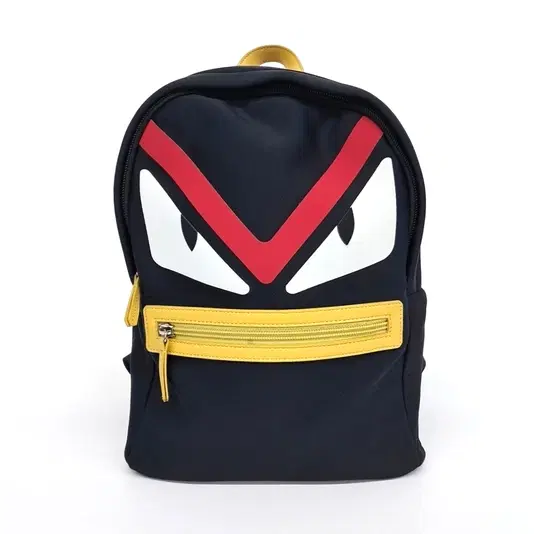 Fendi Kids Monster Backpack (8BZ040)-Hover-Image