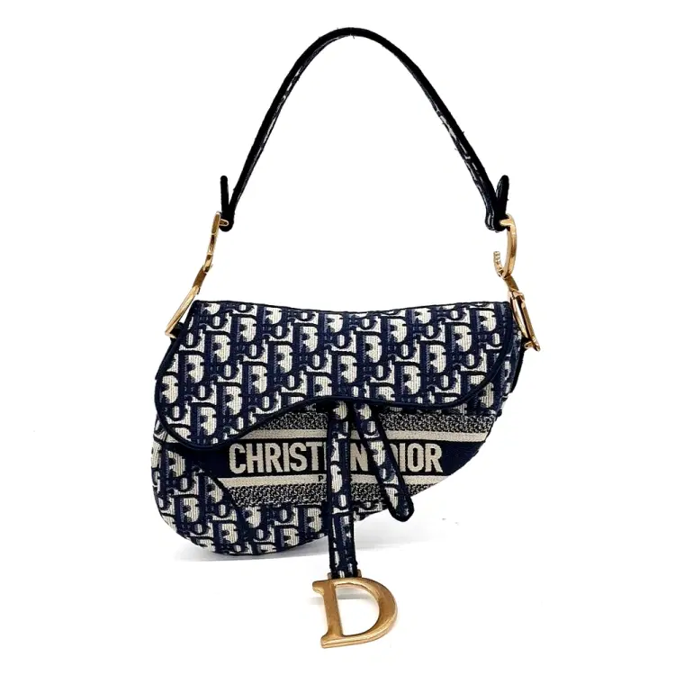 Dior Oblique Saddle Bag-Hover-Image