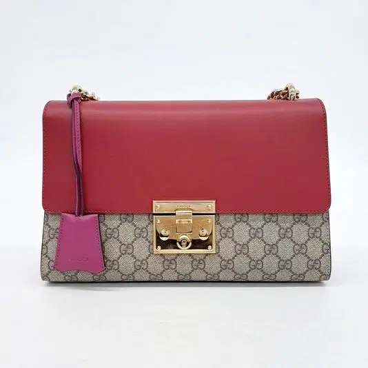 Gucci Padlock Supreme Shoulder Bag (409486)-Hover-Image