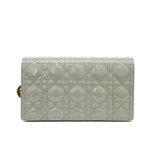 Dior Patent Cannage Chain Crossbody S0204-Hover-Image