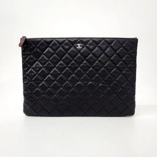 Chanel Caviar Clutch Large