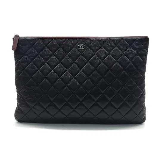 Chanel Caviar Clutch Large-Hover-Image