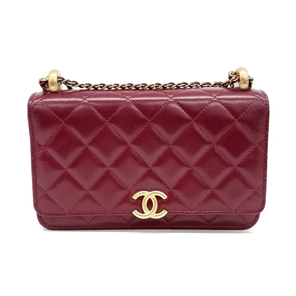 Chanel WOC Lambskin Crossbody Bag