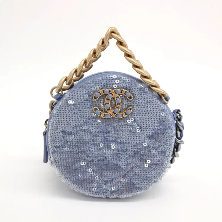Chanel Sequin 19 Round Mini Crossbody Bag-Hover-Image