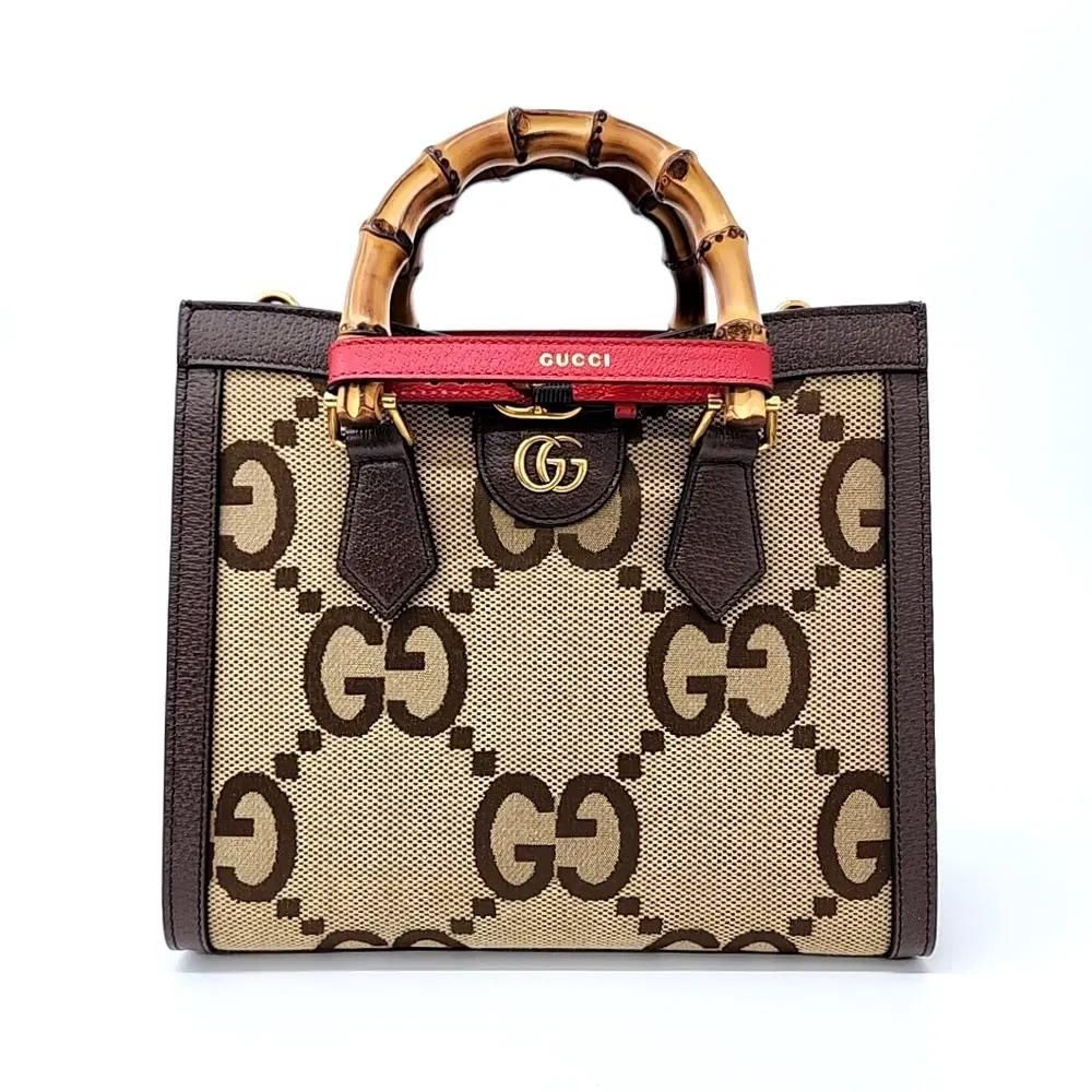 Gucci Diana Bamboo Tote Bag Small (660195)