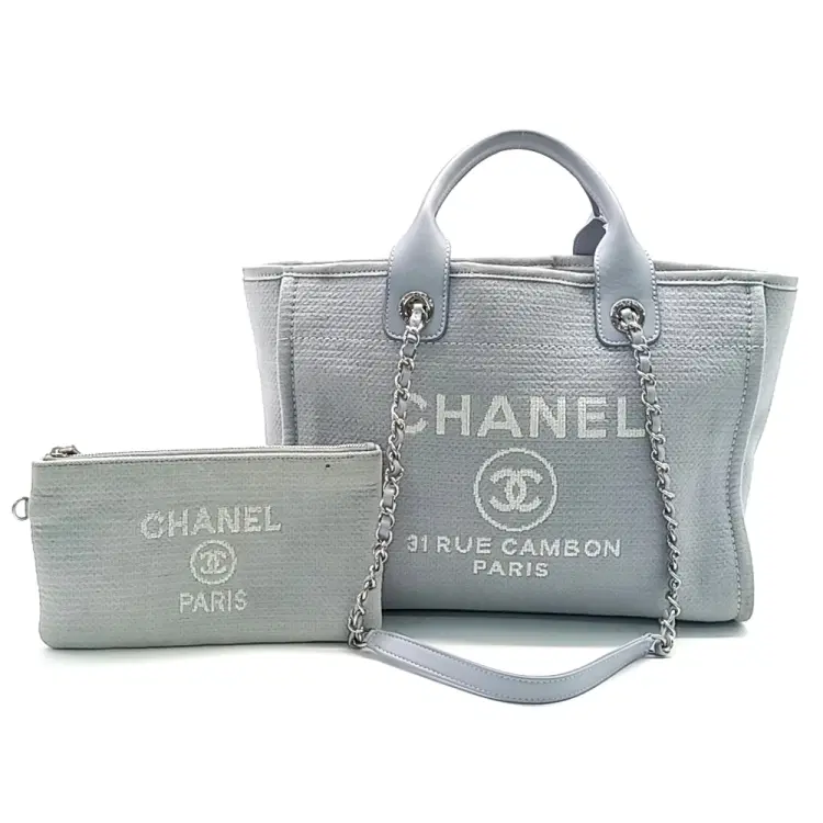 Chanel Deauville tote and shoulder bag-Hover-Image