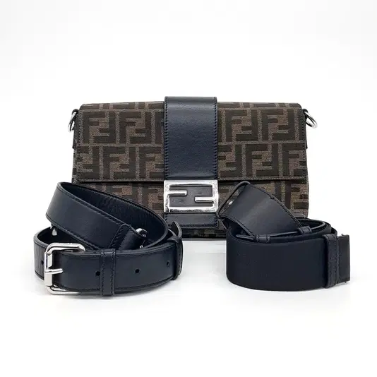Fendi Zucca Belt & Shoulder Bag-Hover-Image