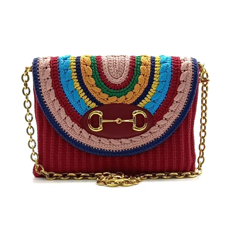 Gucci Horsebit Chain Shoulder Bag (649273)-Hover-Image