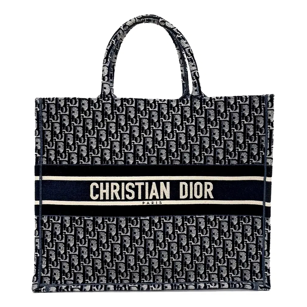 Dior Velvet Oblique Book Tote Bag 42