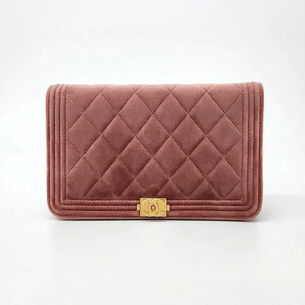 Chanel Velvet Boy WOC Mini Crossbody Bag