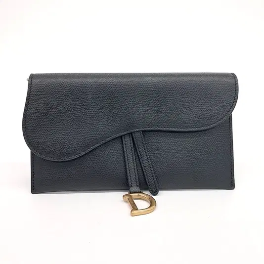 Christian Dior Oblique Saddle Chain Crossbody Bag S5614