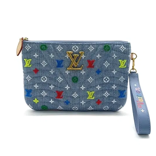 Louis Vuitton New Wave Denim Clutch M67538-Hover-Image