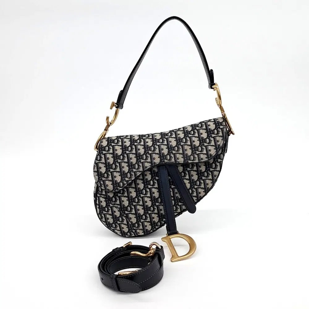 Christian Dior Oblique Saddle Bag & Strap M0455CTZQ