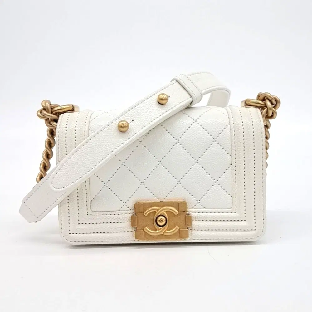 Chanel Caviar Boy Bag Mini