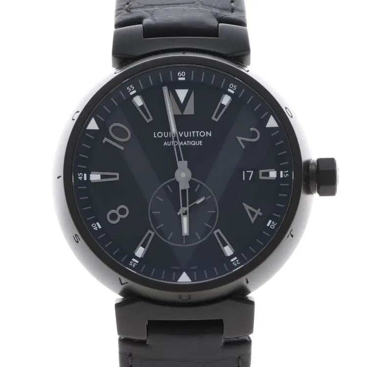 Louis Vuitton Tambour Steel Watch (Q1D22)-Hover-Image