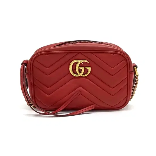 Gucci Marmont Matelassé Mini Crossbody (448065)