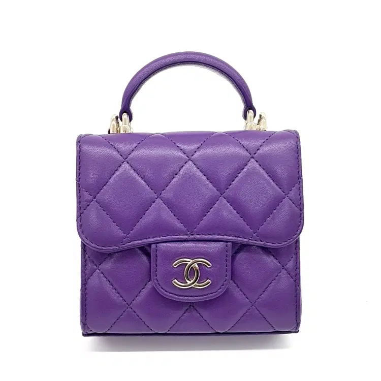 Chanel top handle mini chain crossbody bag-Hover-Image