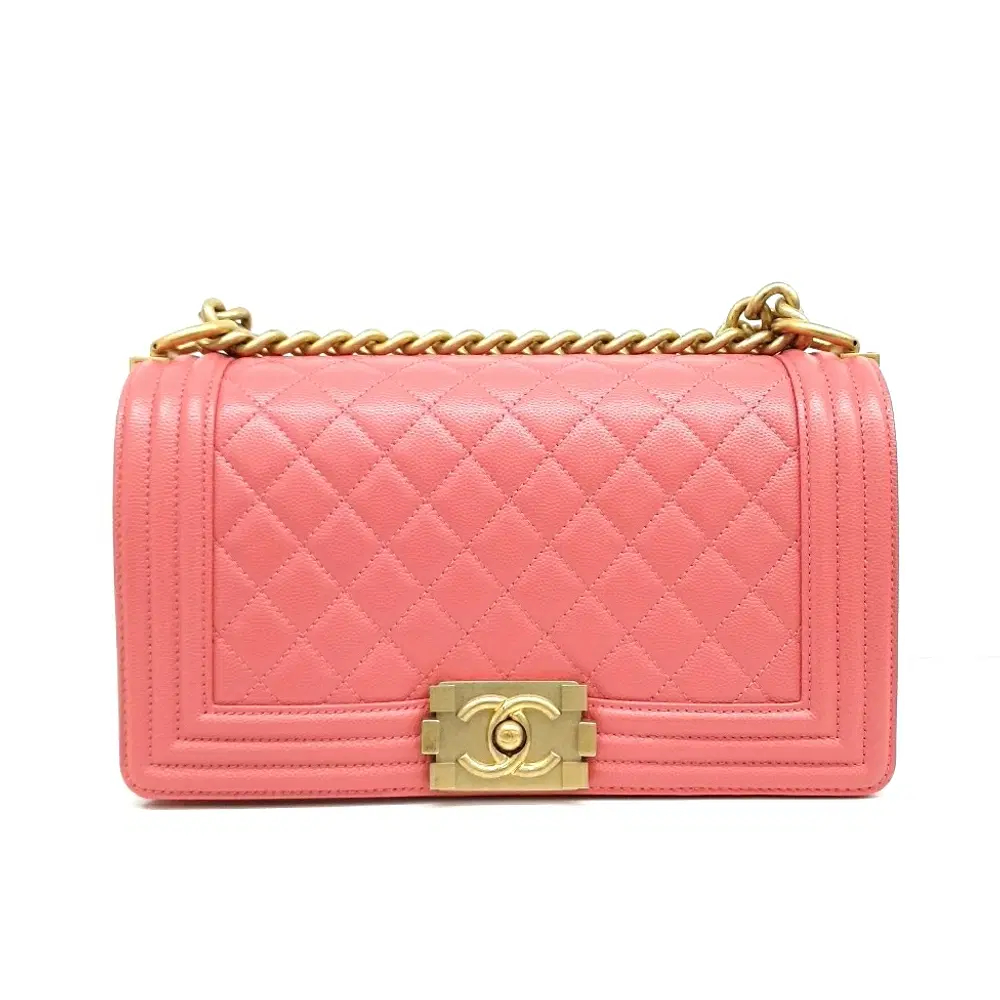 Chanel Caviar Boy Bag Medium