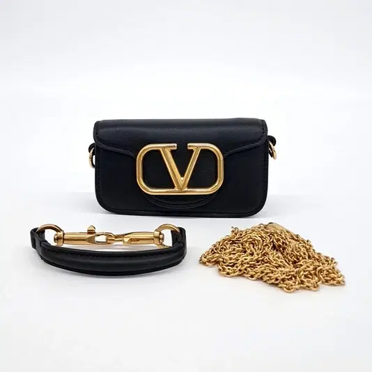 Valentino Micro V Logo Tote & Crossbody Bag-Hover-Image