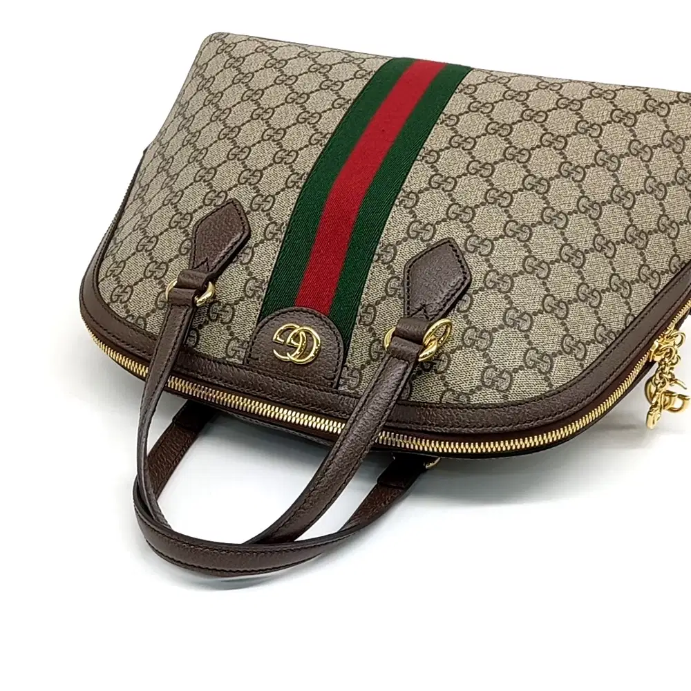 Gucci Ophidia Medium Top Handle Bag (524533) - Luxepolis India