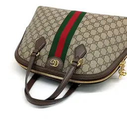 Gucci Ophidia Medium Top Handle Bag (524533) - Luxepolis India