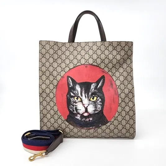 Gucci GG Supreme Tote & Shoulder Bag (450950)