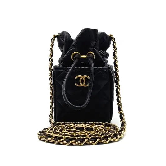 Chanel Mini Bucket Chain Crossbody