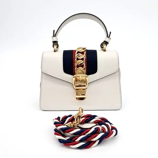 Gucci Sylvie Mini Tote & Crossbody Bag (470270)-Hover-Image