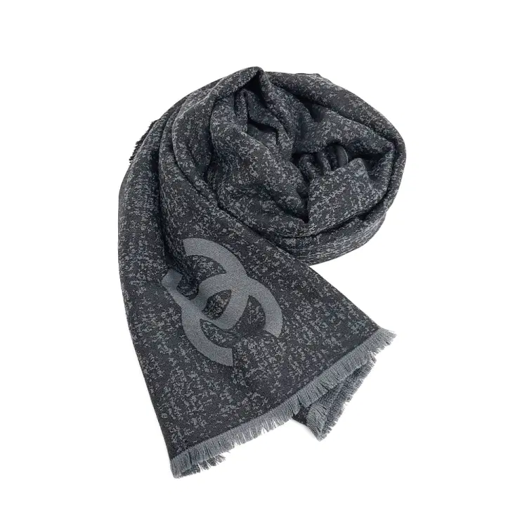 Chanel muffler and shawl-Hover-Image