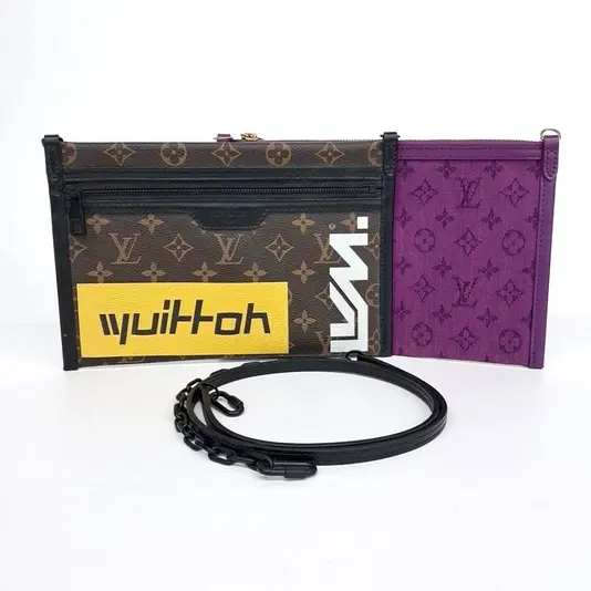 Louis Vuitton Flat Messenger Bag-Hover-Image
