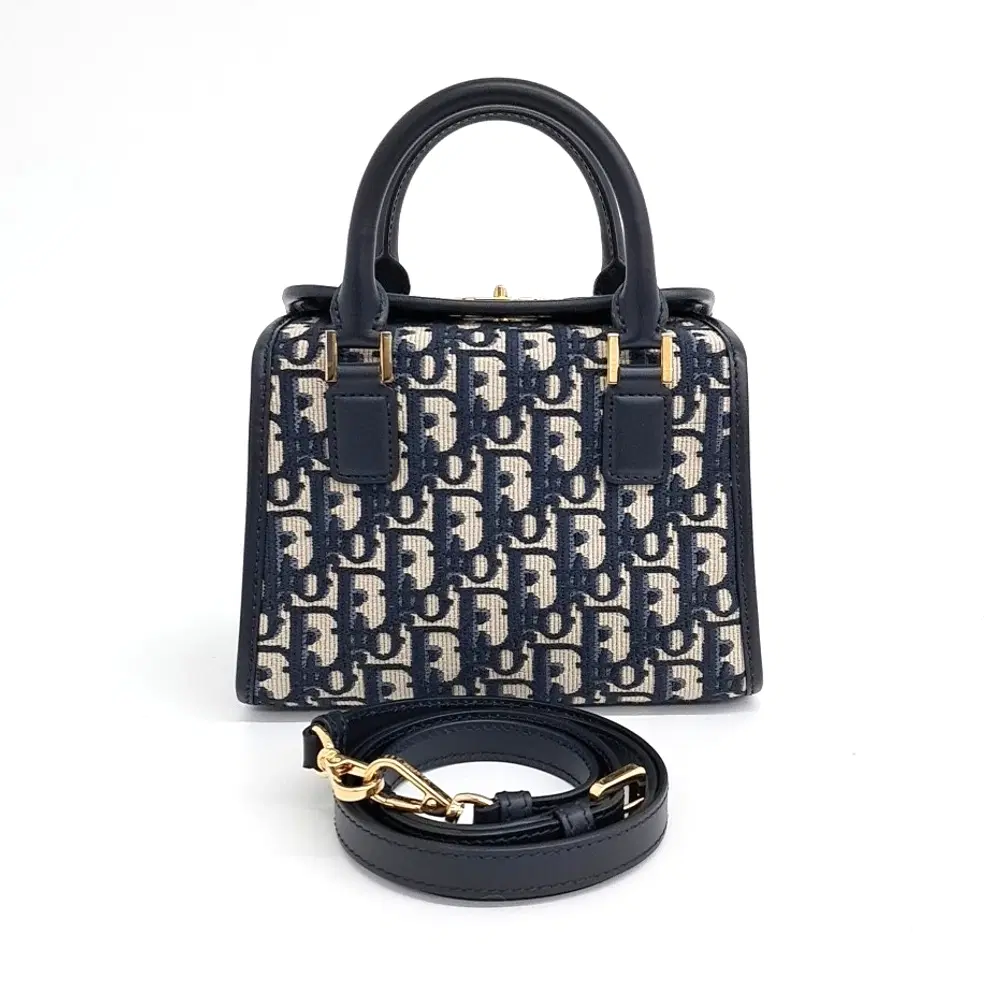 Christian Dior Oblique Boston Bag Small M8671