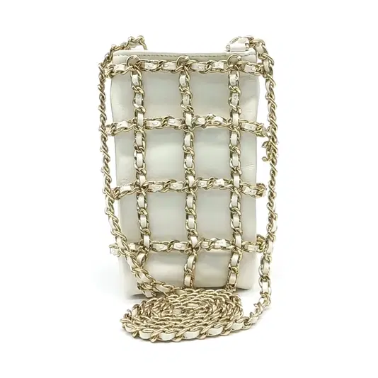 Chanel Chain Phone Holder Crossbody