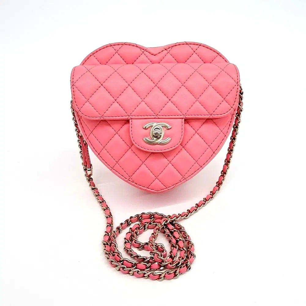 Chanel heart bag