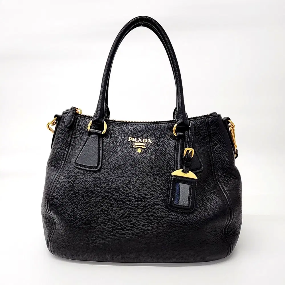 Prada Vitello Phoenix Tote and Shoulder Bag (1BC032)