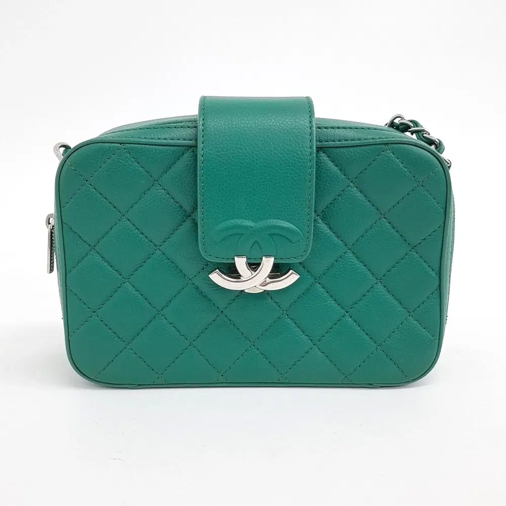 Chanel Caviar Chain Crossbody Bag